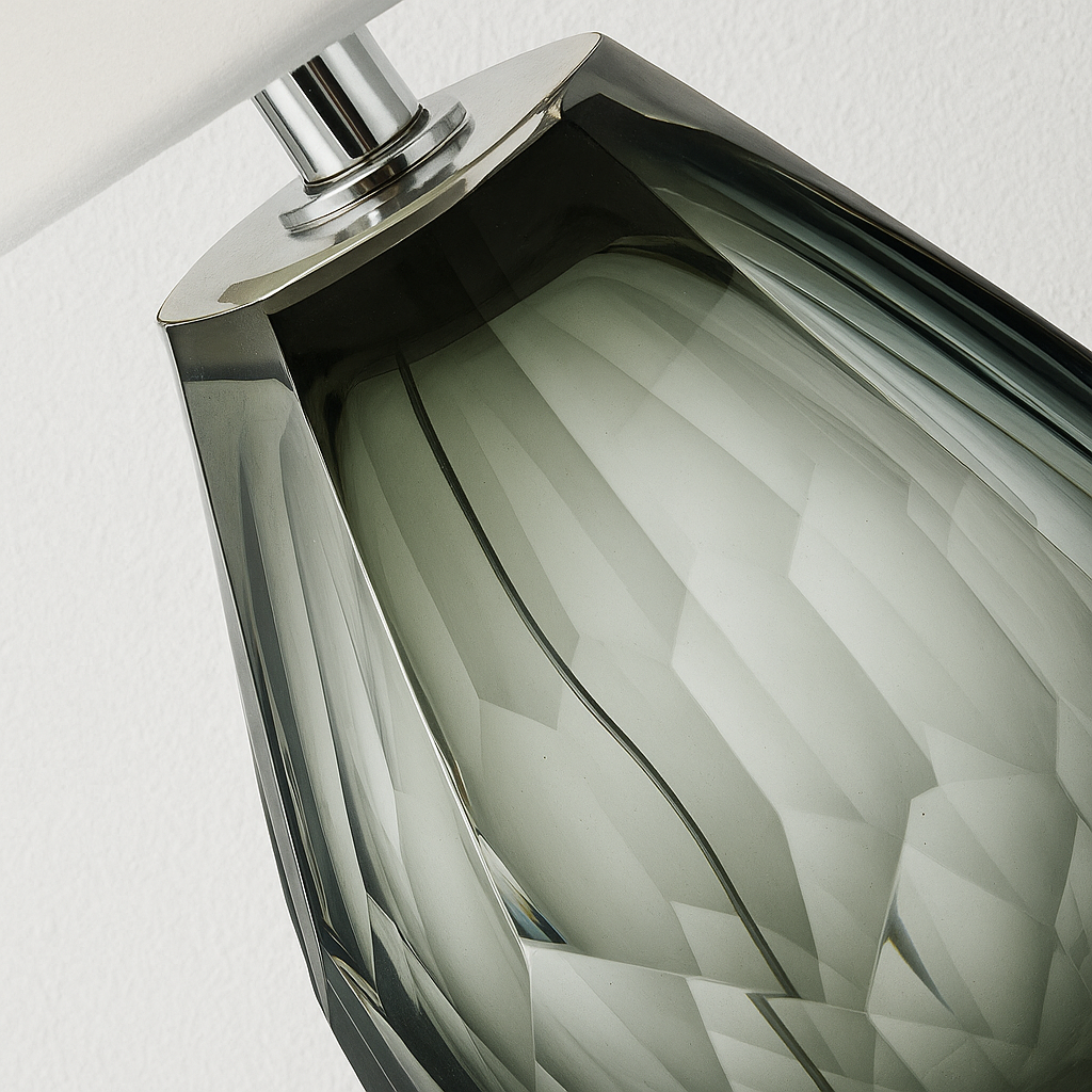 Luminária de Mesa Abajur Moderna Minimalista Vidro Azro – ABAZZUR™, image size:1024x1024