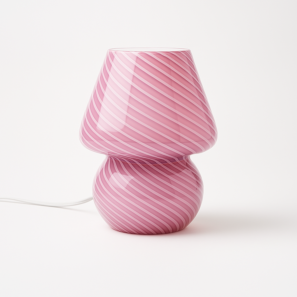 Luminária de Mesa Abajur Moderna Vidro Killar - ABAZZUR™