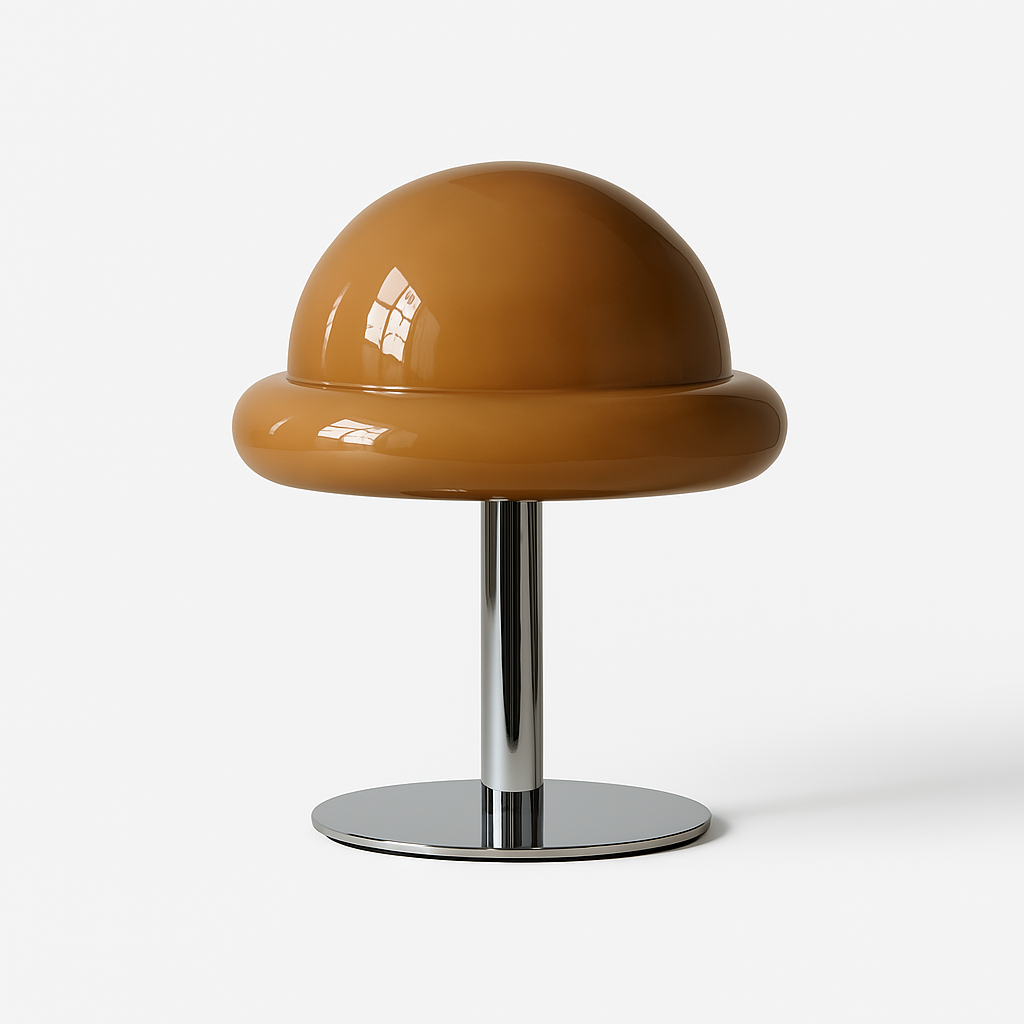 Luminária de Mesa Abajur Moderno Minimalista Leitura LED Vidro Metal Blissey - ABAZZUR™
