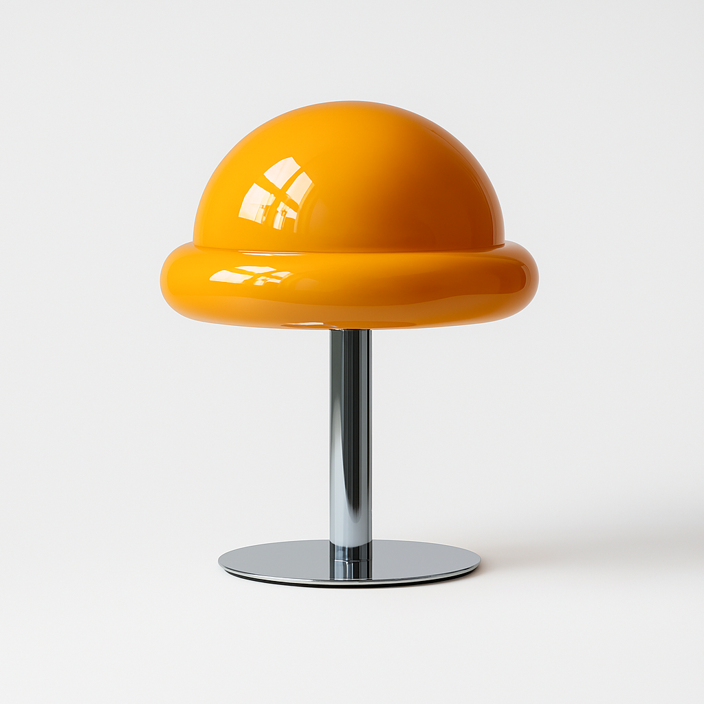 Luminária de Mesa Abajur Moderno Minimalista Leitura LED Vidro Metal Blissey - ABAZZUR™