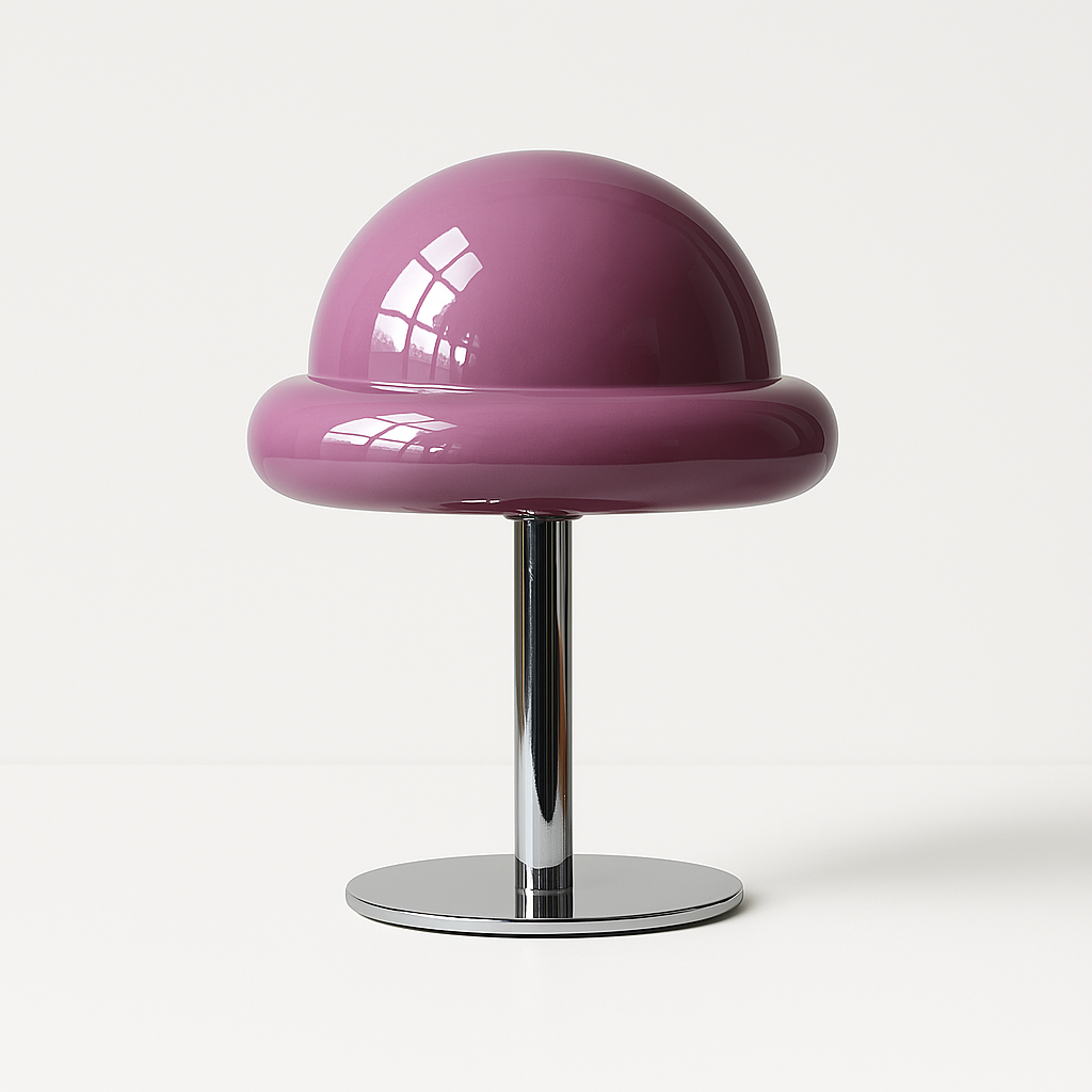 Luminária de Mesa Abajur Moderno Minimalista Leitura LED Vidro Metal Blissey - ABAZZUR™