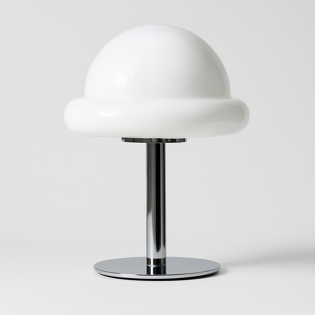 Luminária de Mesa Abajur Moderno Minimalista Leitura LED Vidro Metal Blissey - ABAZZUR™