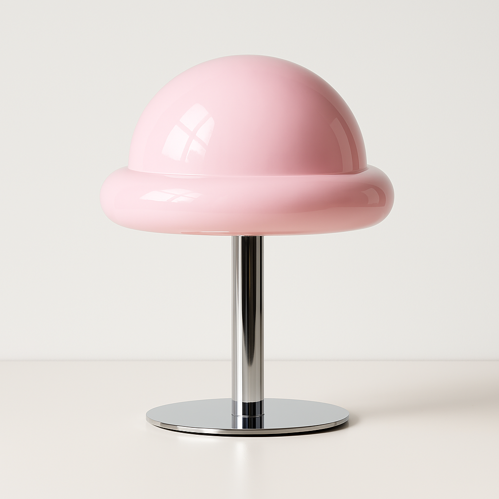 Luminária de Mesa Abajur Moderno Minimalista Leitura LED Vidro Metal Blissey - ABAZZUR™