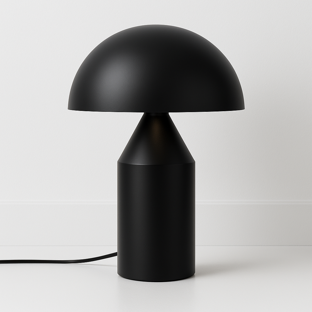 Luminária de Mesa Moderna Articulada Metal Cogumelo Gloom - ABAZZUR™