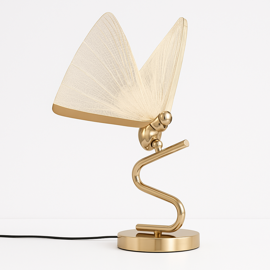 Luminária de Mesa Moderna Infantil Borboleta LED Artic - ABAZZUR™