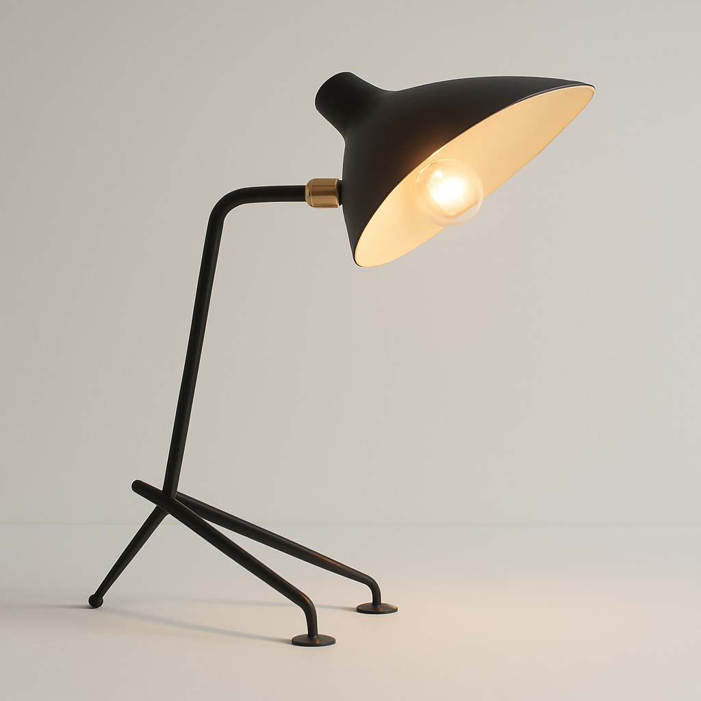Luminária de Mesa Moderna Minimalista Articulada Metal Akie - ABAZZUR™
