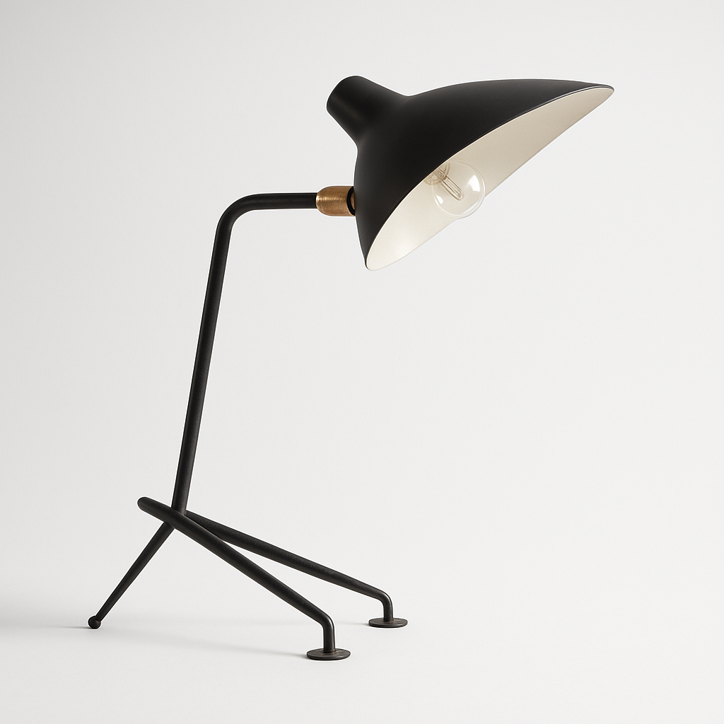 Luminária de Mesa Moderna Minimalista Articulada Metal Akie - ABAZZUR™
