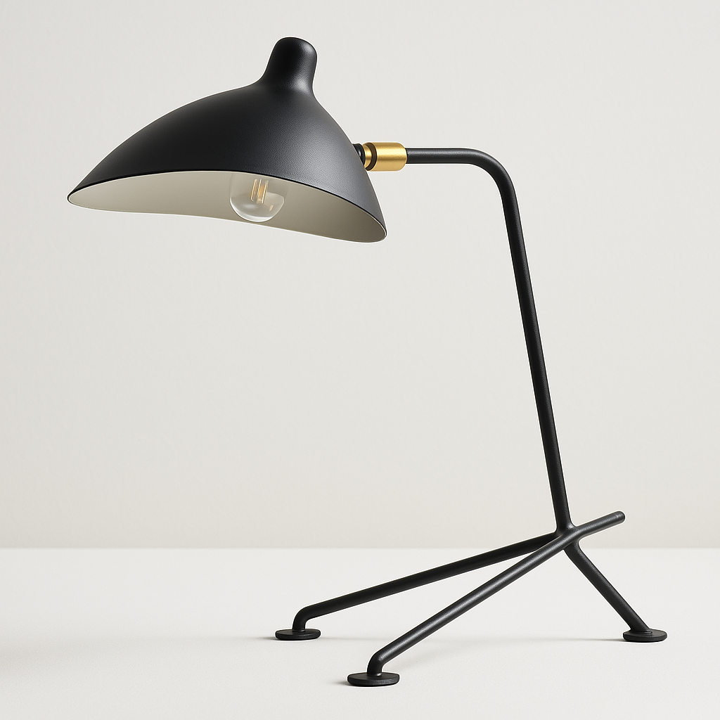 Luminária de Mesa Moderna Minimalista Articulada Metal Akie - ABAZZUR™