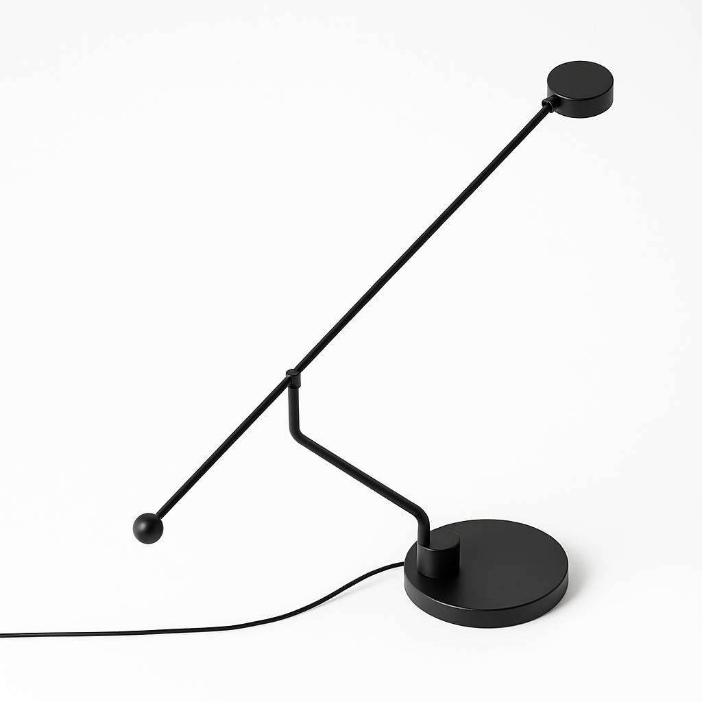 Luminária de Mesa Moderna Minimalista Articulada Metal Leitura LED Riol - ABAZZUR™