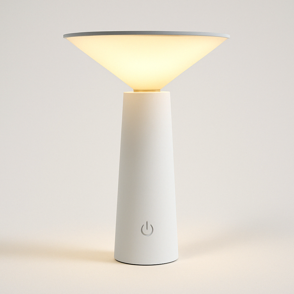 Luminária de Mesa Moderna Minimalista Dimerizável Recarregável Articulável LED Mothi - ABAZZUR™