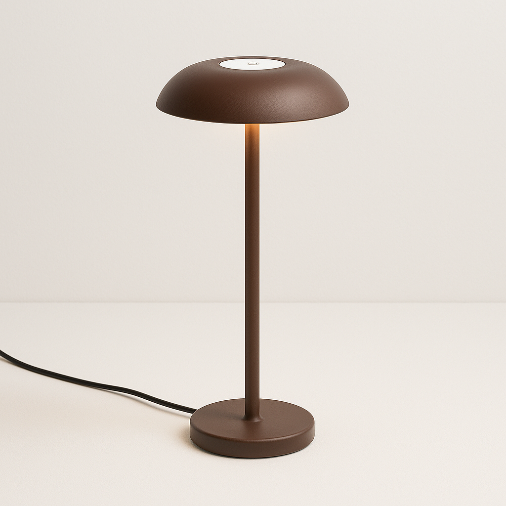 Luminária de Mesa Moderna Minimalista LED Metal Espe - ABAZZUR™