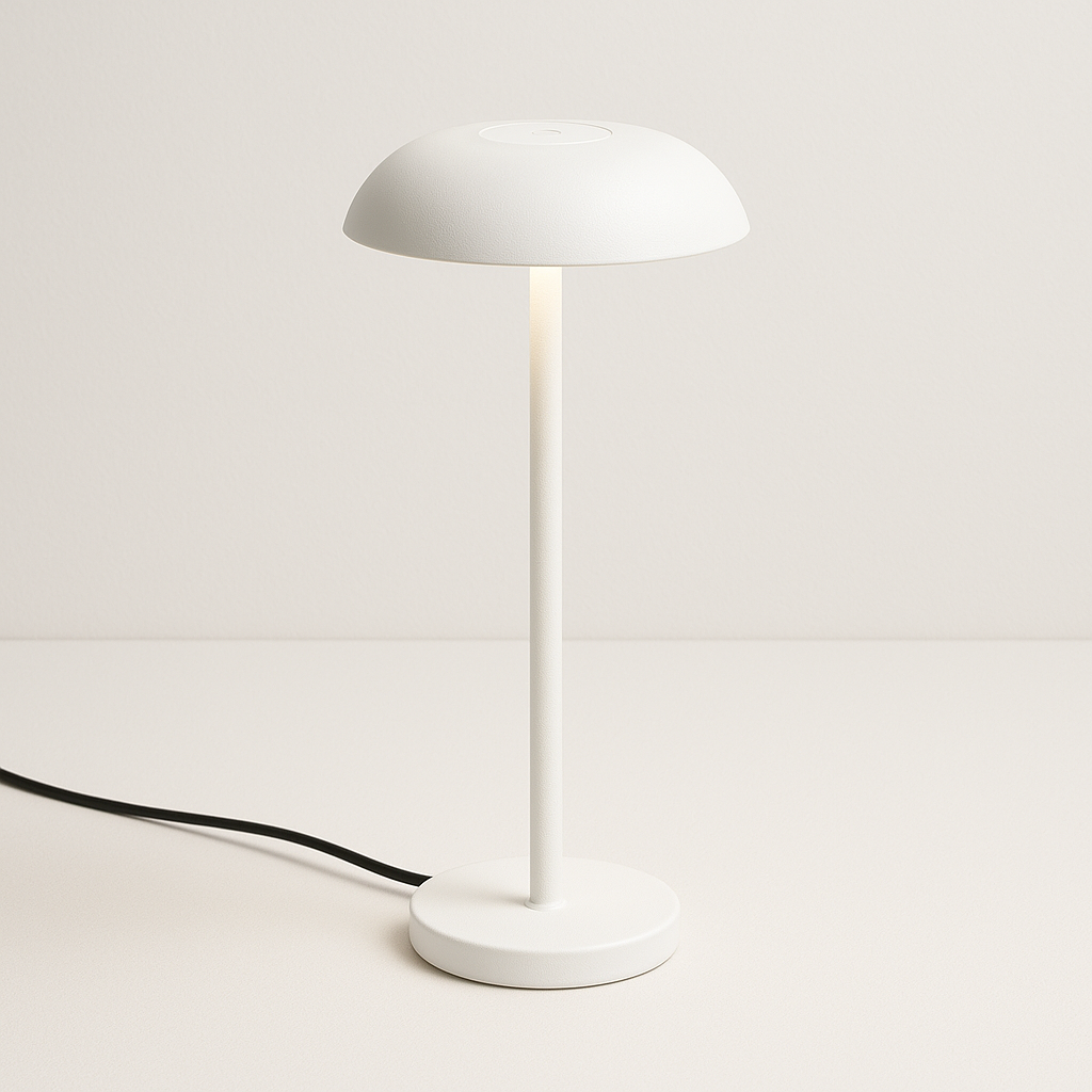 Luminária de Mesa Moderna Minimalista LED Metal Espe - ABAZZUR™