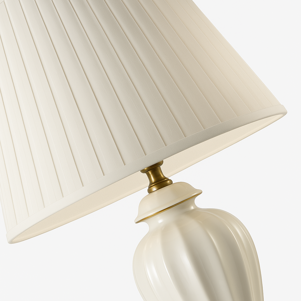 Luminária de Mesa Moderna Minimalista Metal Cerâmica Magby - ABAZZUR™