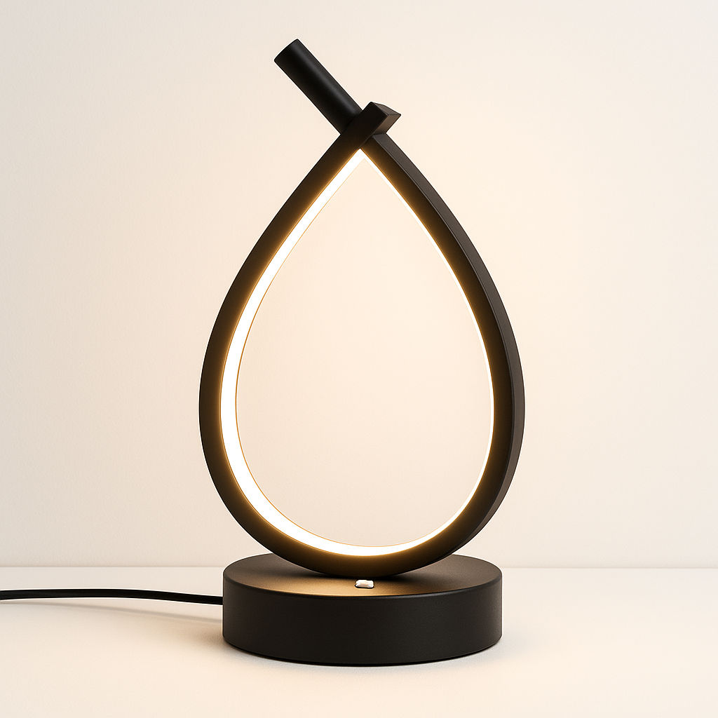 Luminária de Mesa Moderna Minimalista Metal LED Angie - ABAZZUR™