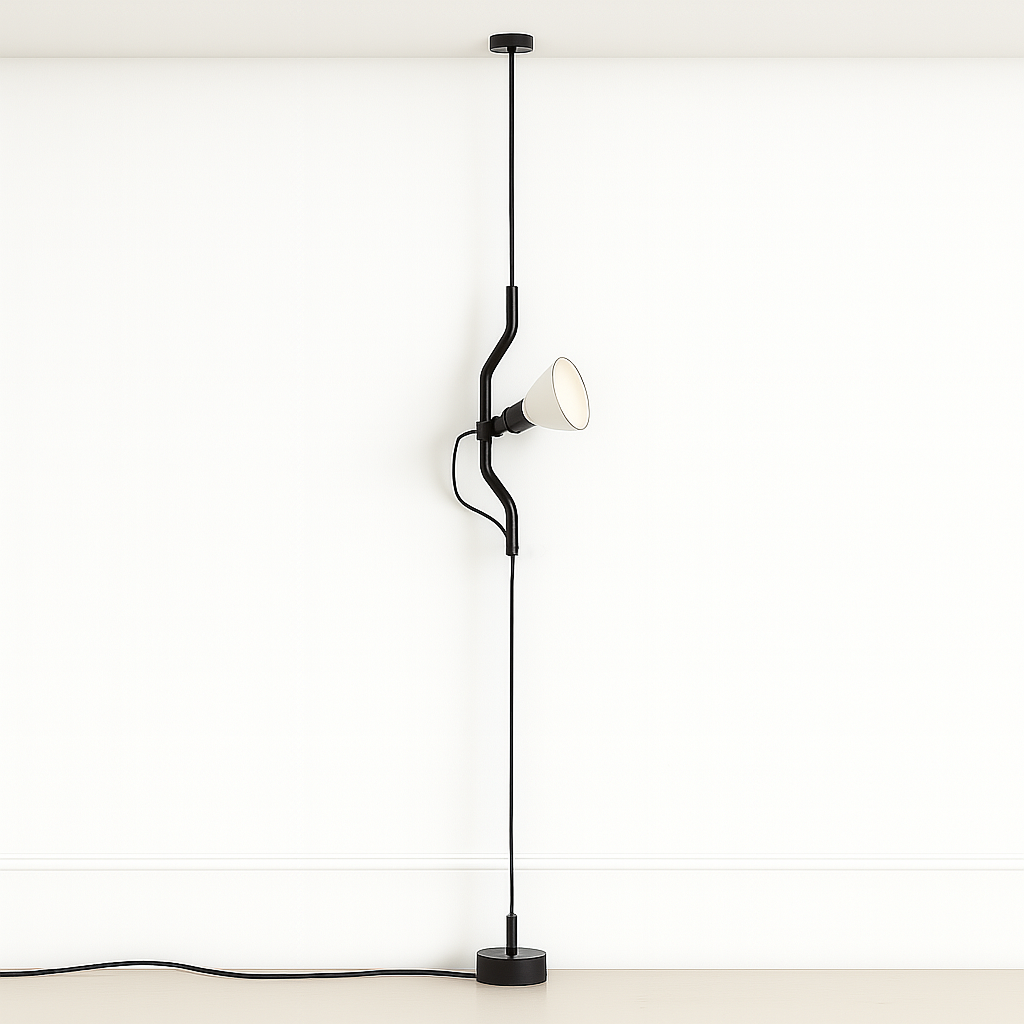 Luminária de Piso Coluna Industrial Vertical Metal Borgan - ABAZZUR™