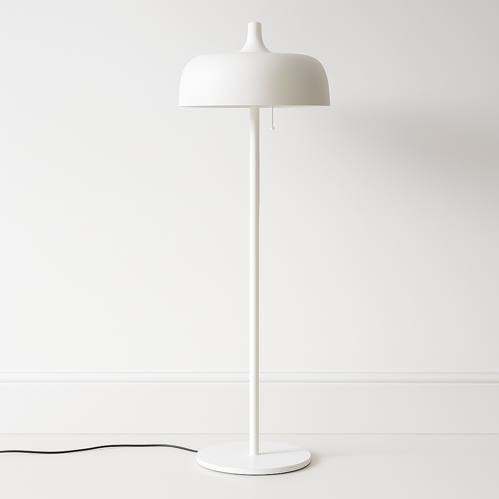 Luminária de Piso Coluna Moderna Acrílico Metal Fitzzo - ABAZZUR™
