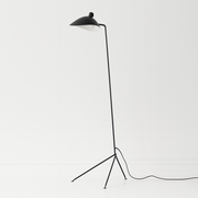 Luminária de Piso Coluna Moderna Articulada Metal Gleamside - ABAZZUR™