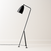 Luminária de Piso Coluna Moderna Articulada Metal Hille - ABAZZUR™