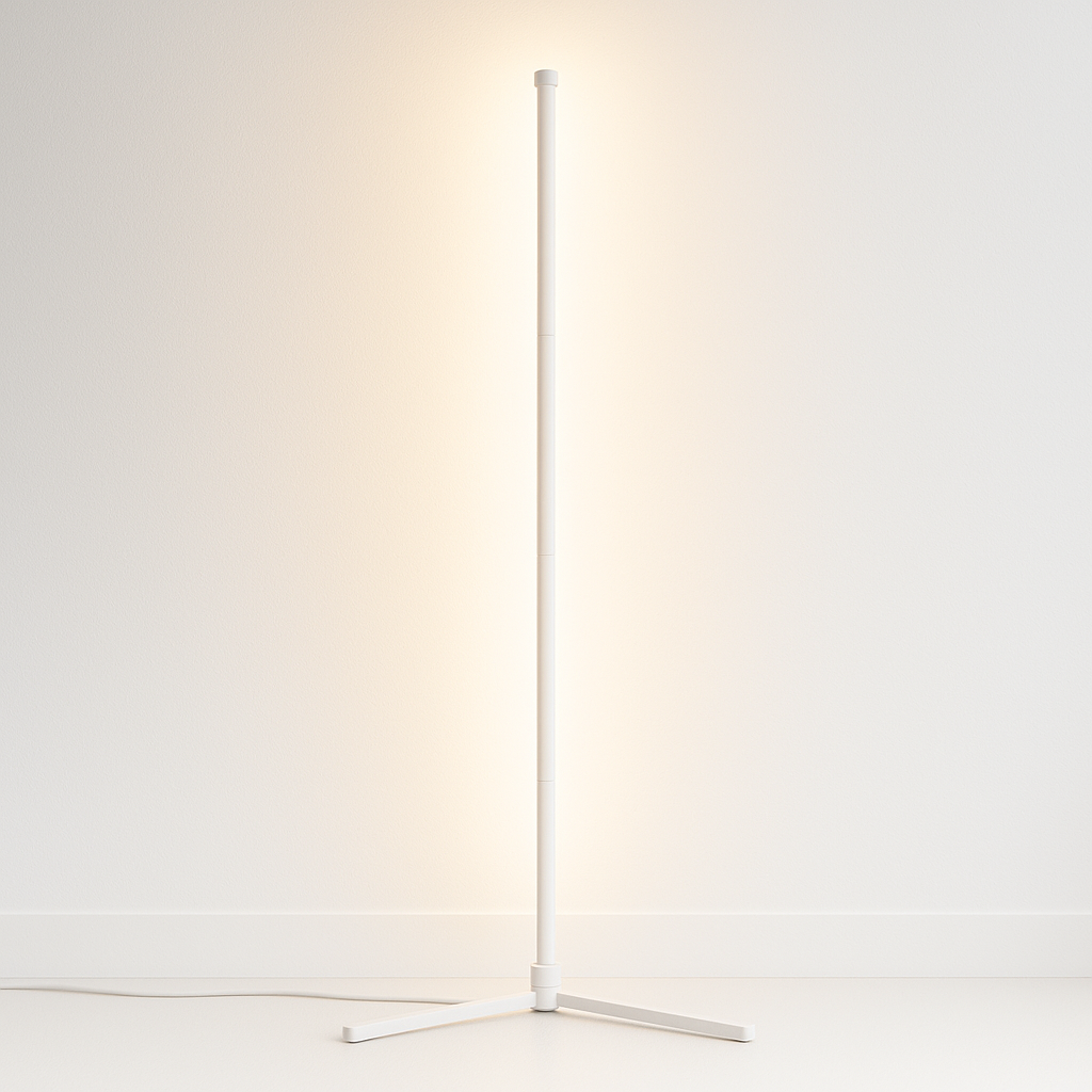 Luminária de Piso Coluna Moderna LED Metal Axel - ABAZZUR™