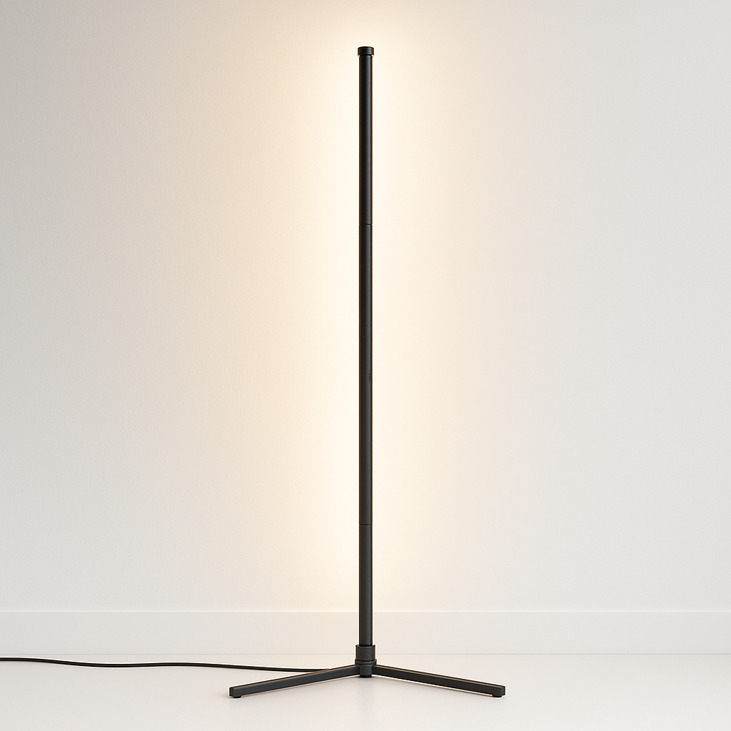 Luminária de Piso Coluna Moderna LED Metal Axel - ABAZZUR™