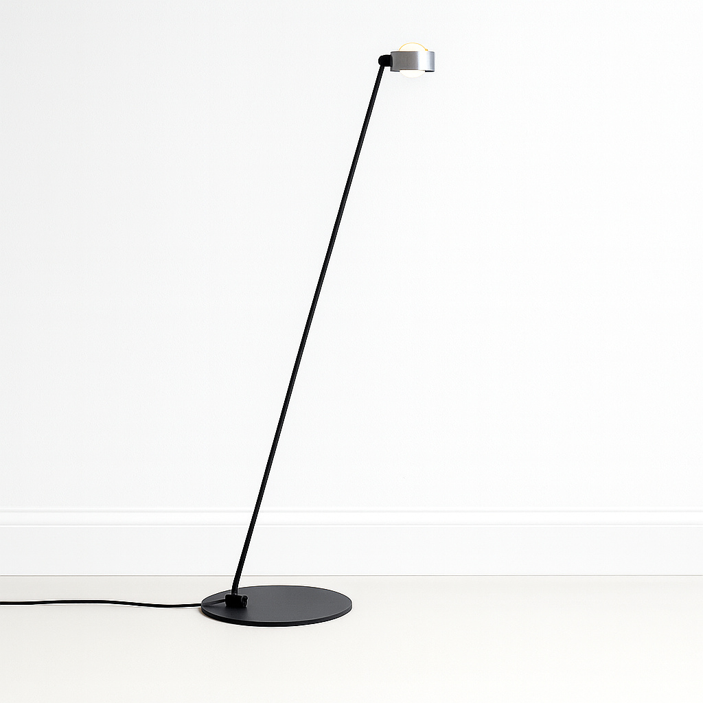 Luminária de Piso Coluna Moderna LED Metal Clare - ABAZZUR™