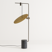 Luminária de Piso Coluna Moderna LED Metal Eiko - ABAZZUR™