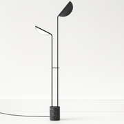 Luminária de Piso Coluna Moderna LED Metal Fulgora - ABAZZUR™