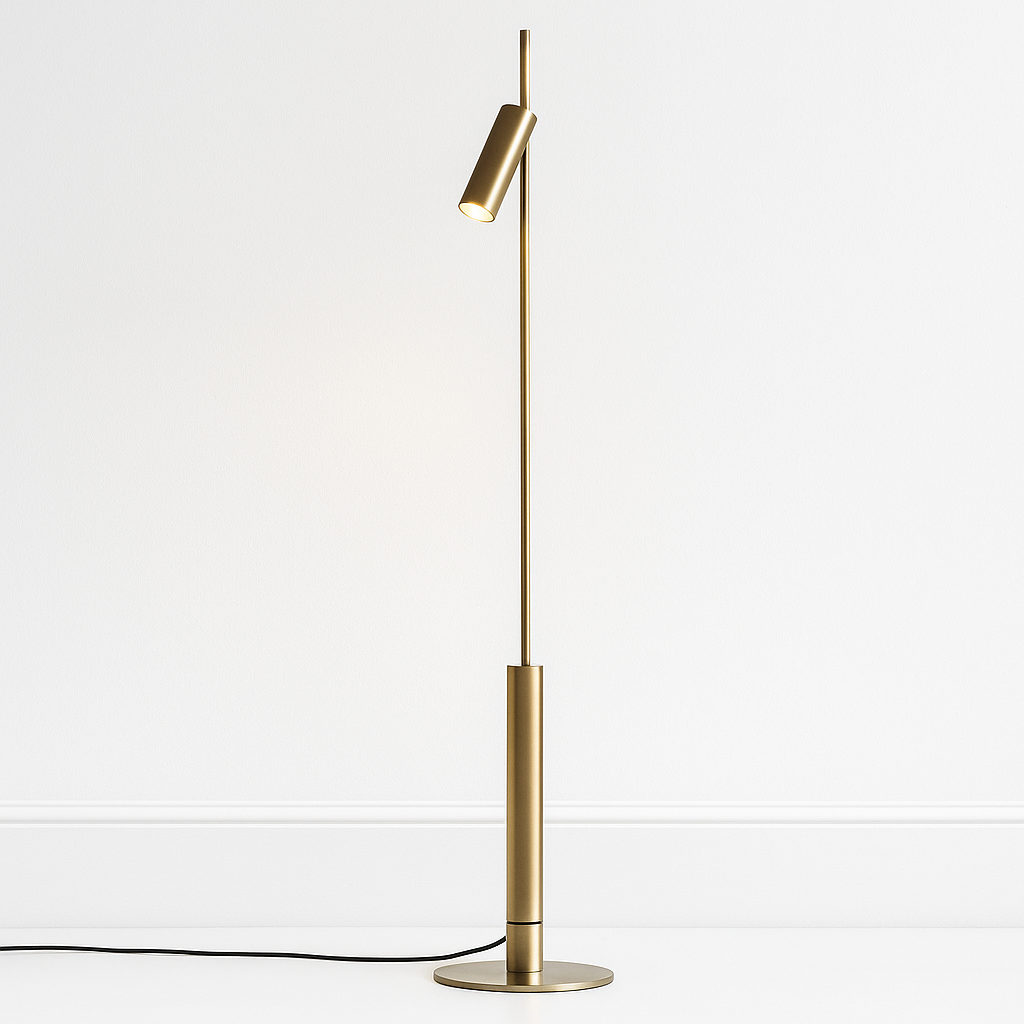 Luminária de Piso Coluna Moderna LED Metal Incandra - ABAZZUR™
