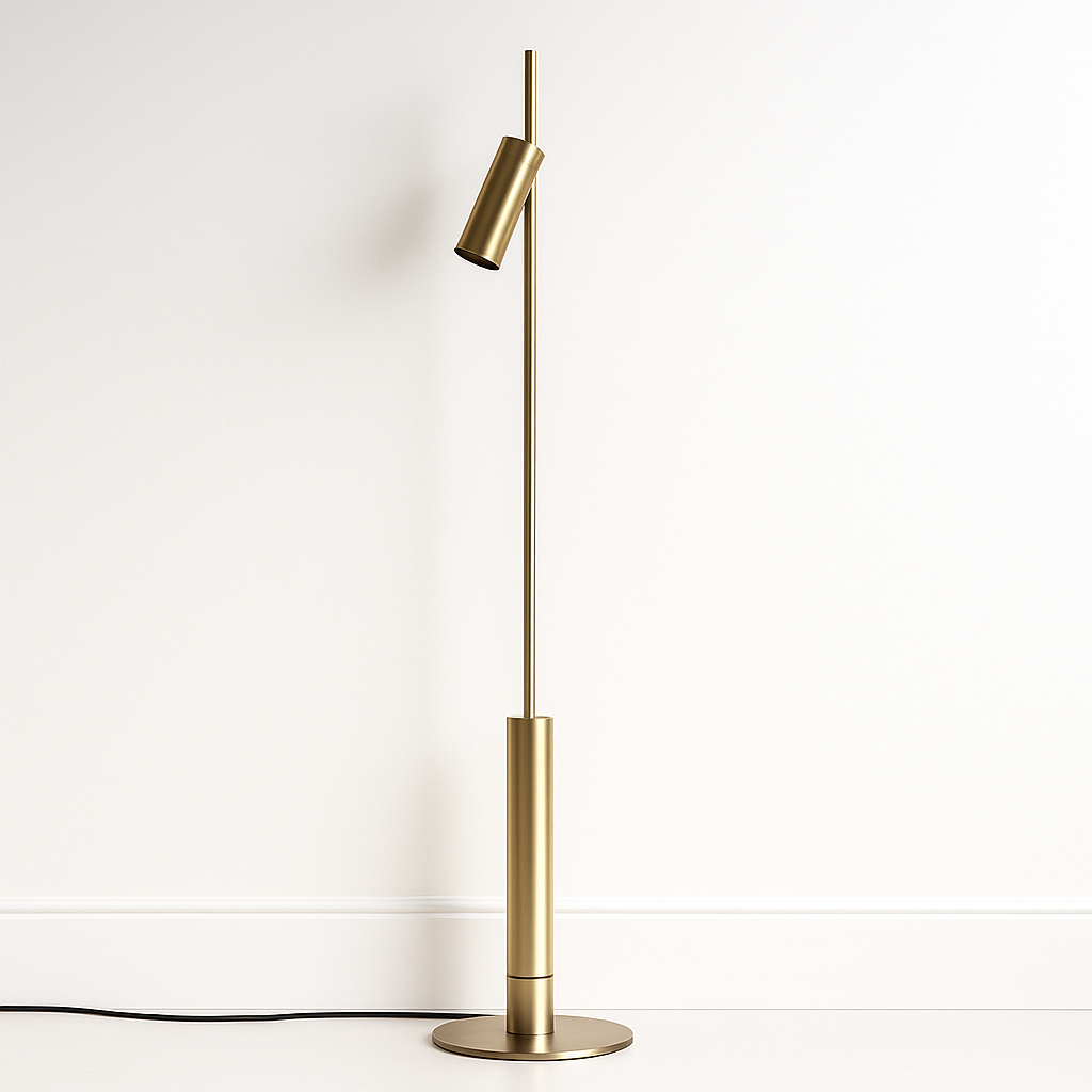 Luminária de Piso Coluna Moderna LED Metal Incandra - ABAZZUR™
