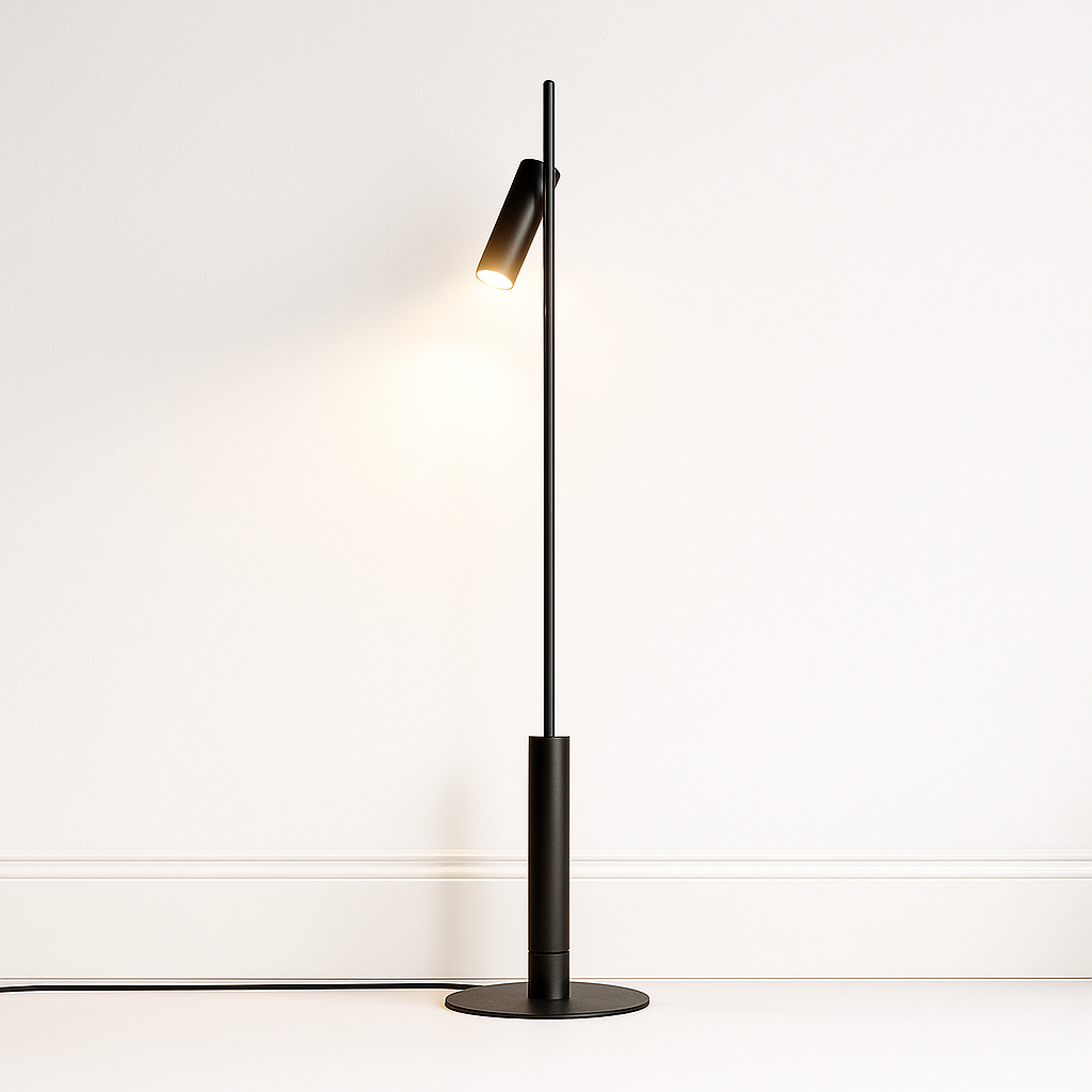 Luminária de Piso Coluna Moderna LED Metal Incandra - ABAZZUR™
