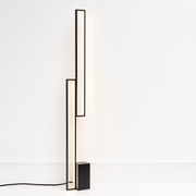Luminária de Piso Coluna Moderna LED Metal Lustrana - ABAZZUR™