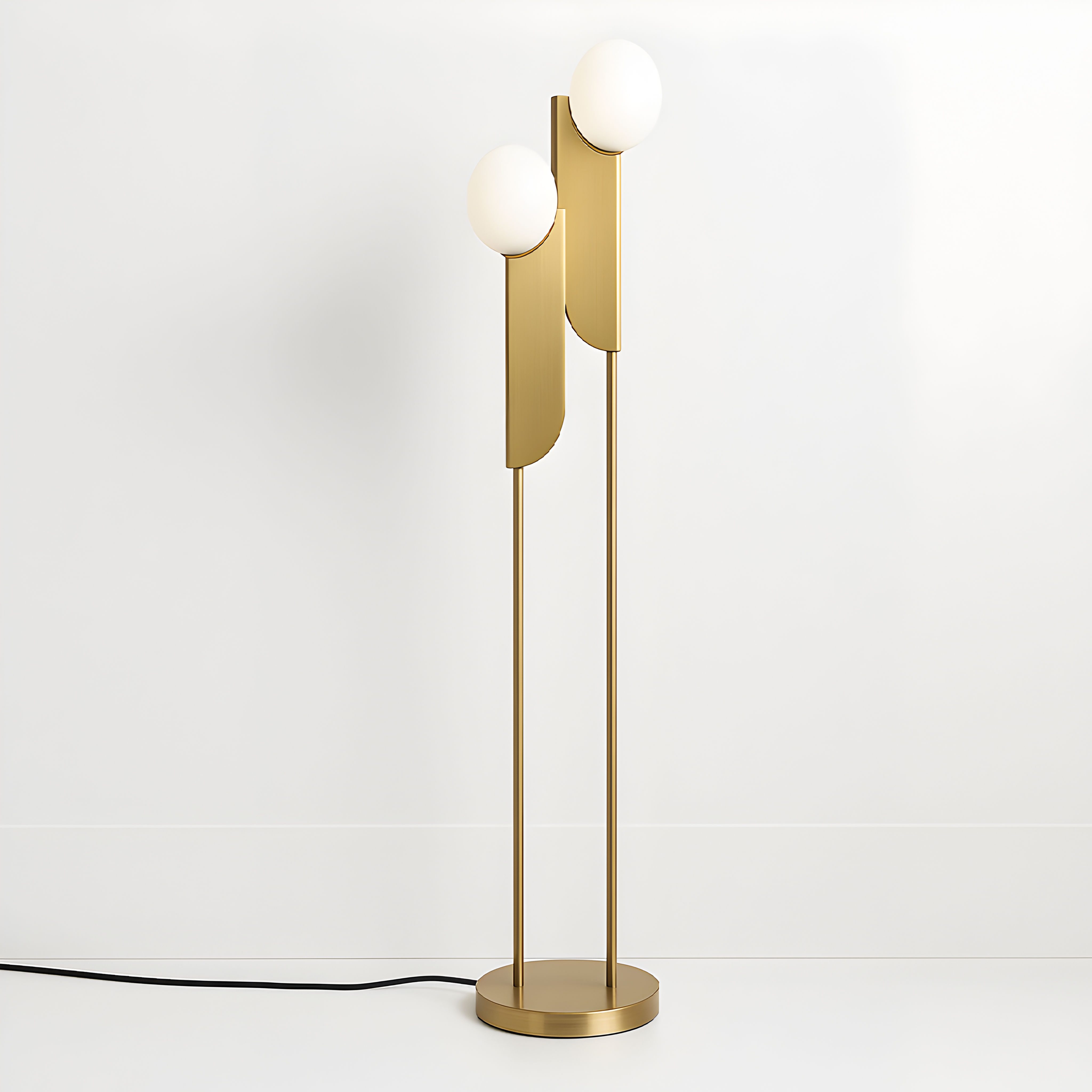 Luminária de Piso Coluna Moderna Metal Chronos - ABAZZUR™