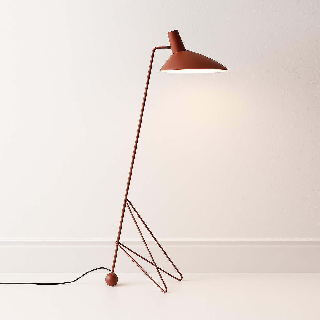 Luminária de Piso Coluna Moderna Metal Halovia - ABAZZUR™