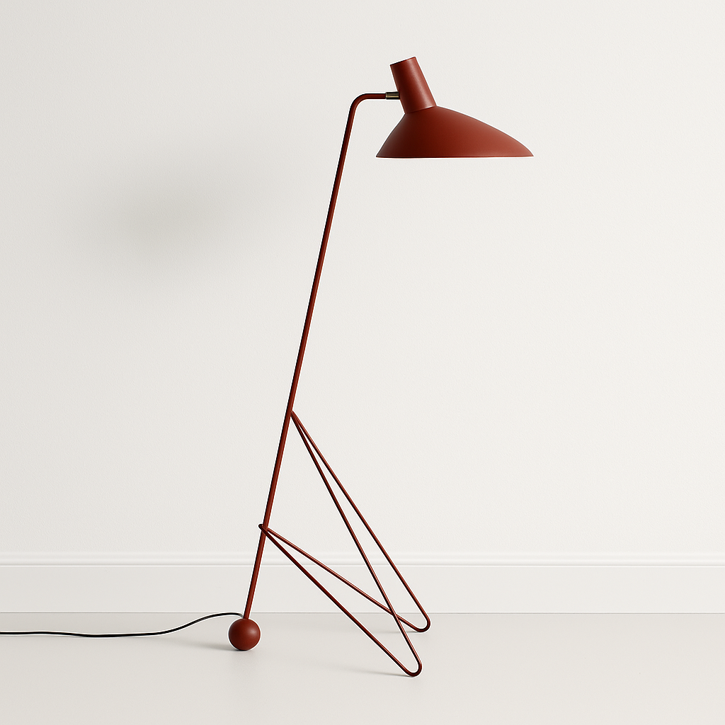 Luminária de Piso Coluna Moderna Metal Halovia - ABAZZUR™