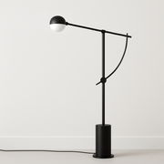 Luminária de Piso Coluna Moderna Metal Saena Black - ABAZZUR™