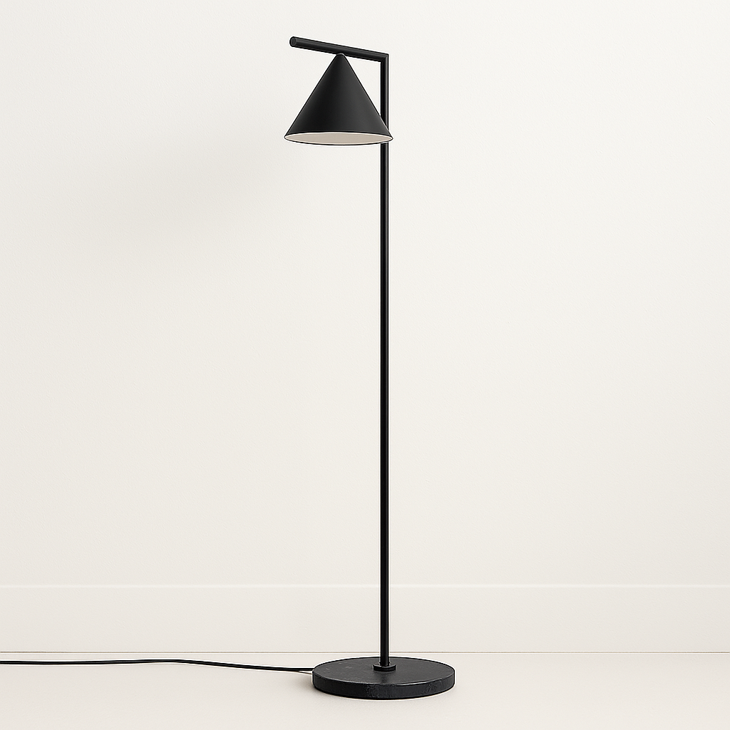 Luminária de Piso Coluna Moderna Metal Triacup - ABAZZUR™