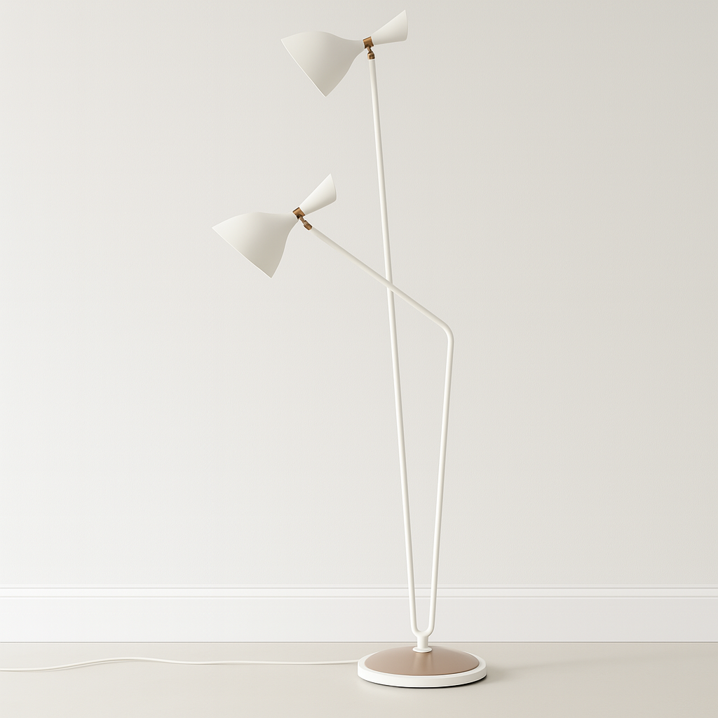 Luminária de Piso Coluna Moderna Metal Woddo - ABAZZUR™