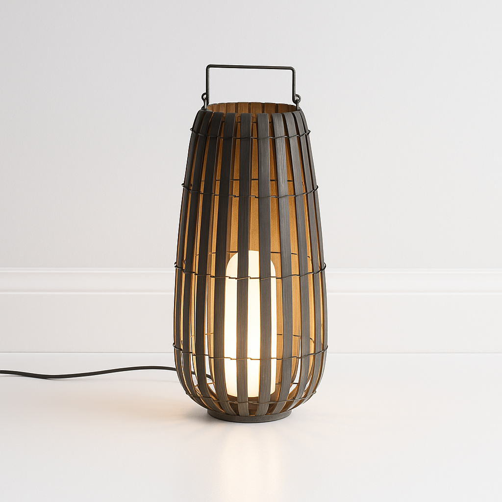 Luminária de Piso Coluna Rústica LED IP65 Hoz - ABAZZUR™