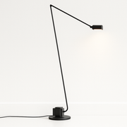 Luminária de Piso Moderna Articulada LED Metal Axia - ABAZZUR™