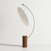 Luminária de Piso Moderna LED Metal Vega - ABAZZUR™