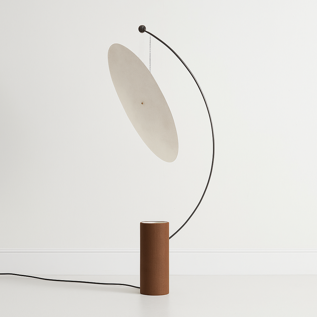 Luminária de Piso Moderna LED Metal Vega - ABAZZUR™