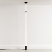 Luminária de Piso Moderna Vertical LED Metal Totti - ABAZZUR™