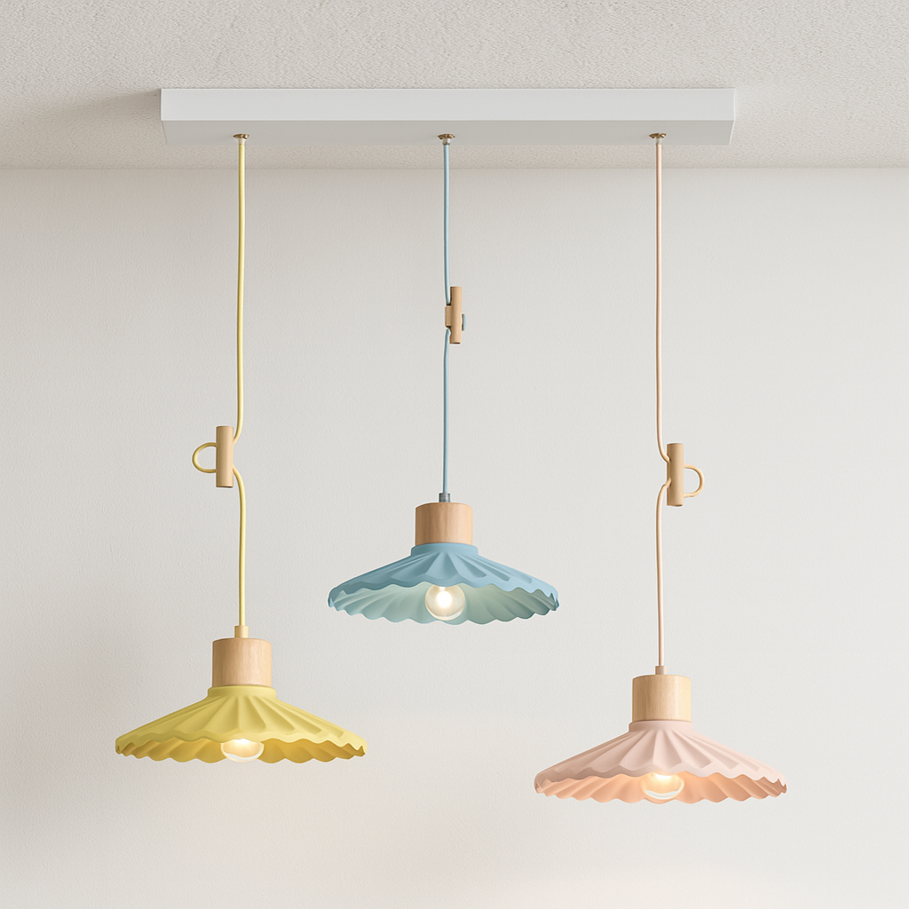 Luminária Pendente Moderna Minimalista Cimento Éclari - ABAZZUR™