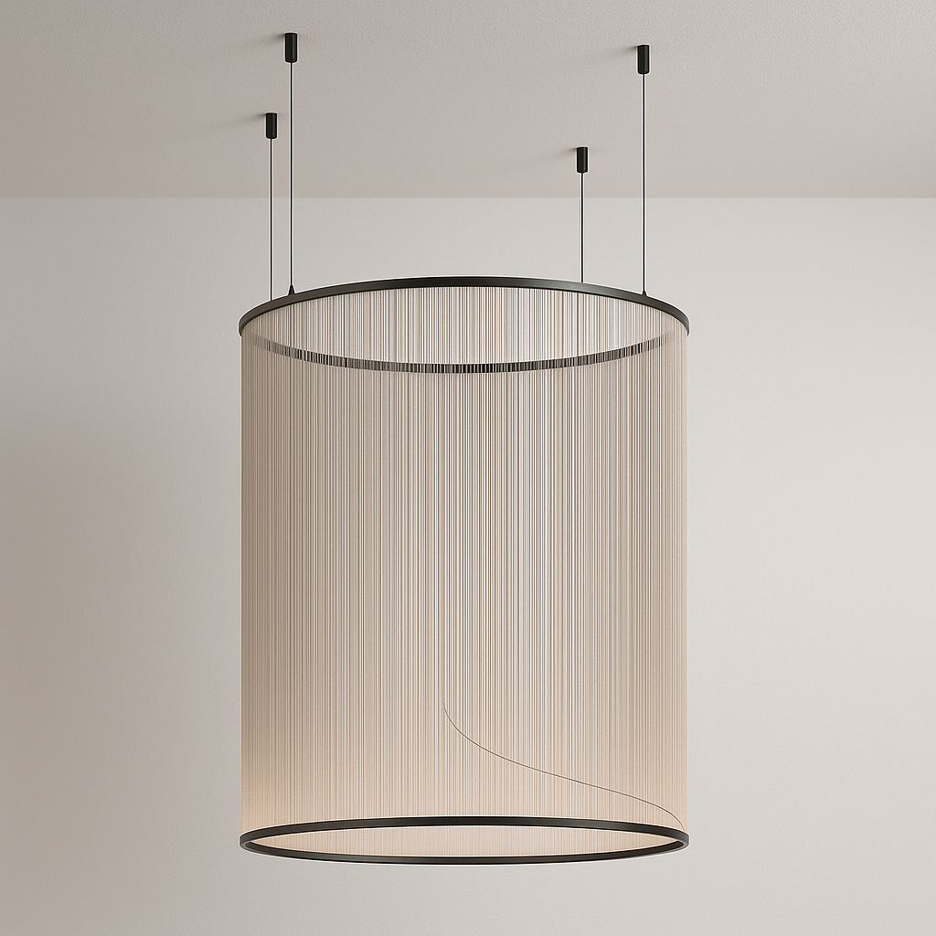 Luminária Pendente Moderna Minimalista LED Corda Orphée - ABAZZUR™