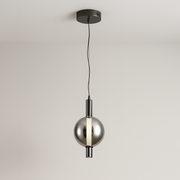 Luminária Pendente Moderna Minimalista LED Metal Vidro Everray - ABAZZUR™