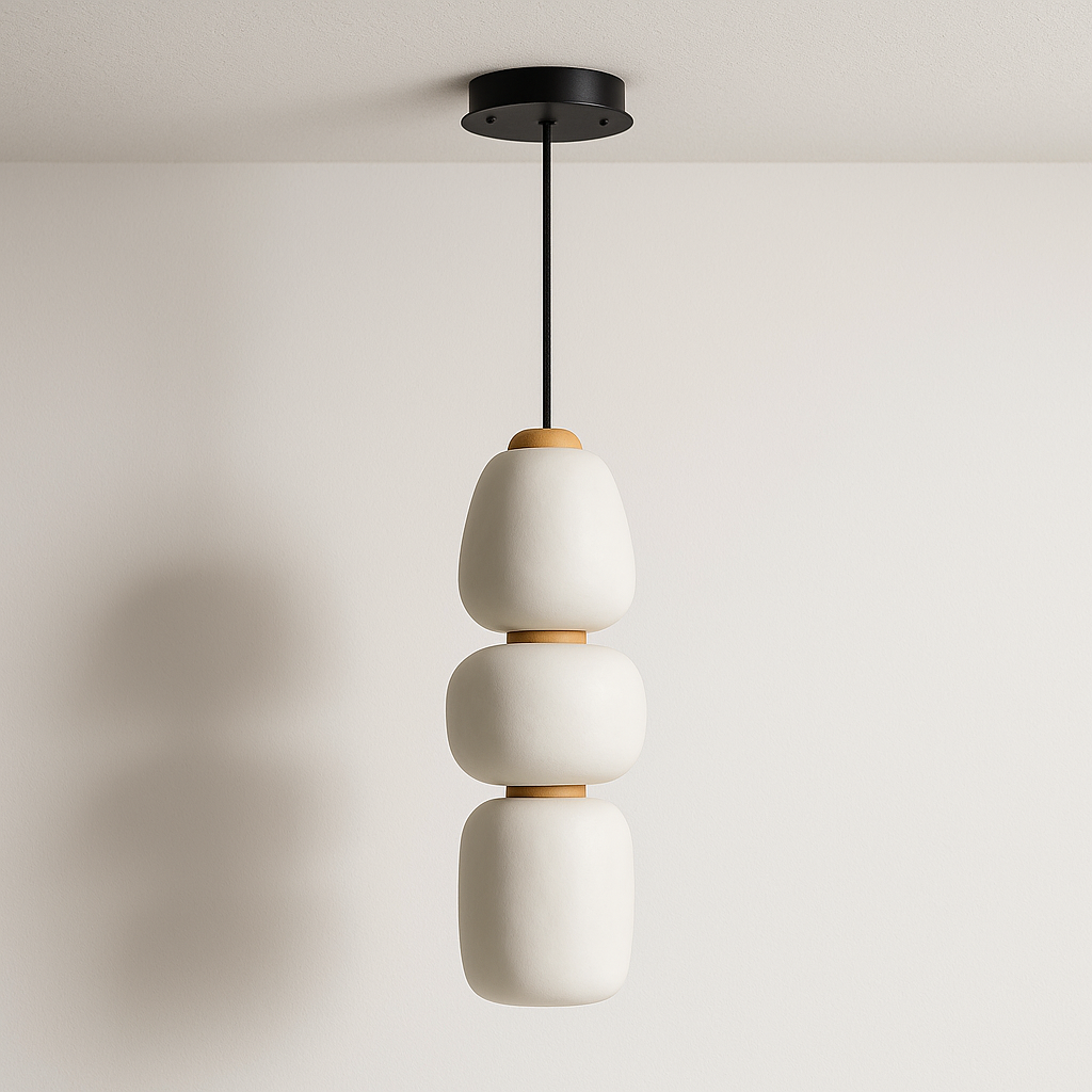 Luminária Pendente Moderna Minimalista LED Vidro Clairmo - ABAZZUR™