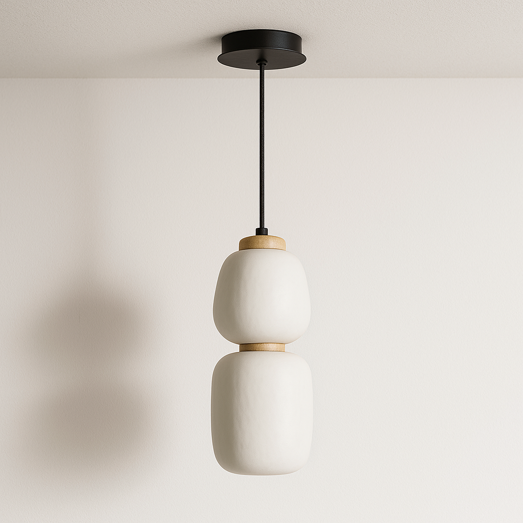 Luminária Pendente Moderna Minimalista LED Vidro Clairmo - ABAZZUR™