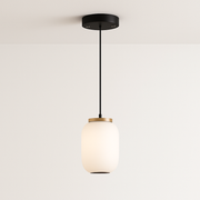Luminária Pendente Moderna Minimalista LED Vidro Follet - ABAZZUR™