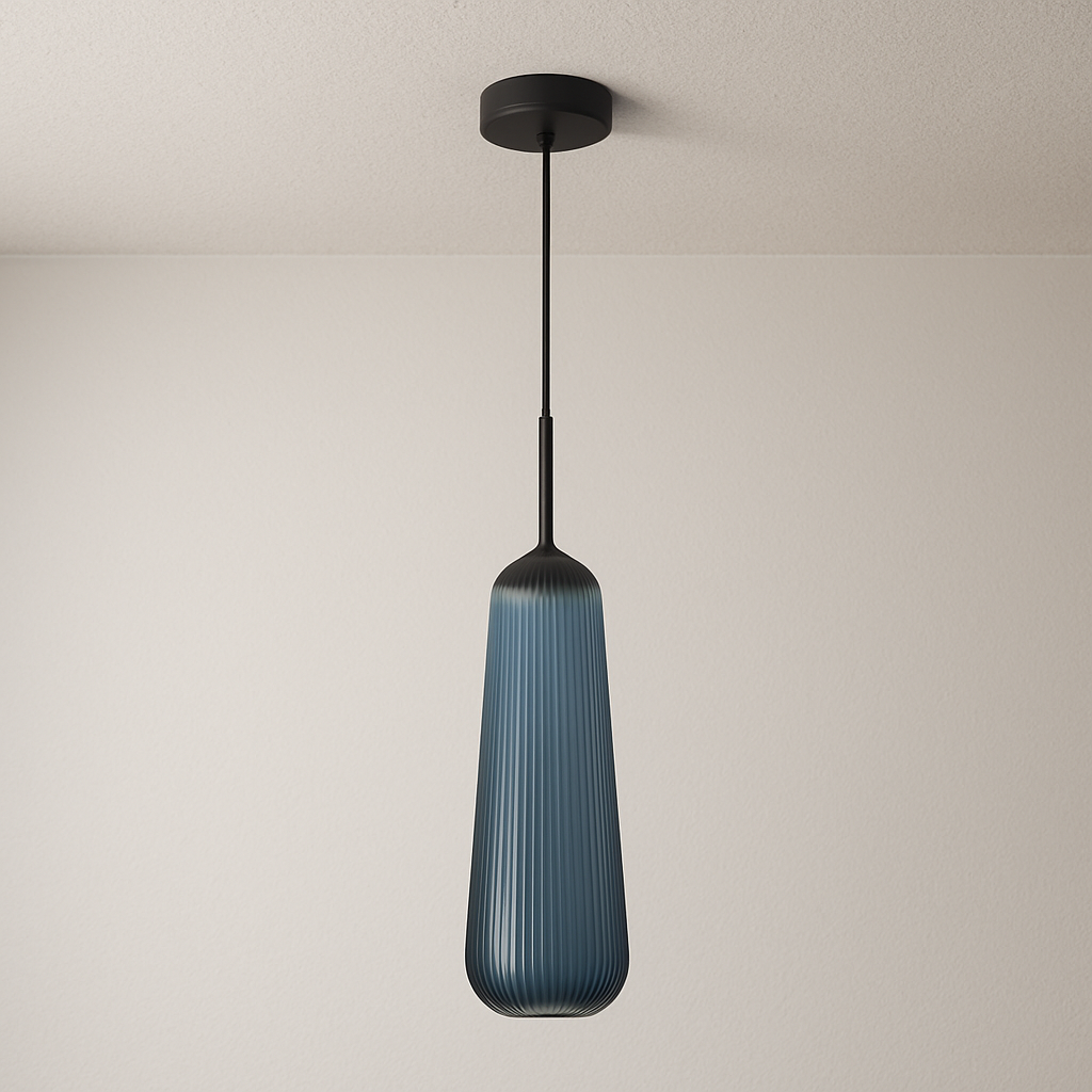 Luminária Pendente Moderna Minimalista LED Vidro Raylu - ABAZZUR™