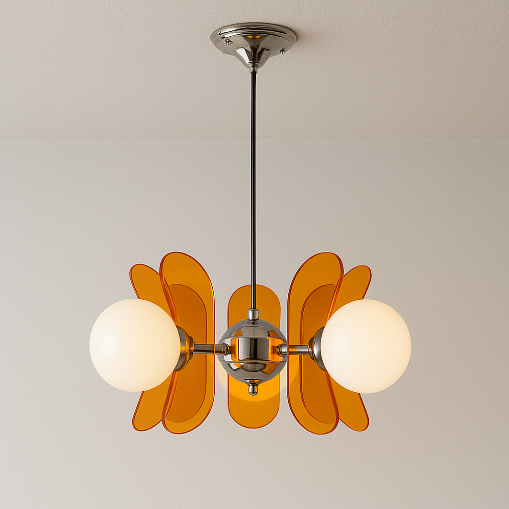 Luminária Pendente Moderna Minimalista Metal Acrílico Luxveil - ABAZZUR™